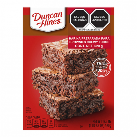 Harina para Brownie - 520gr - Duncan