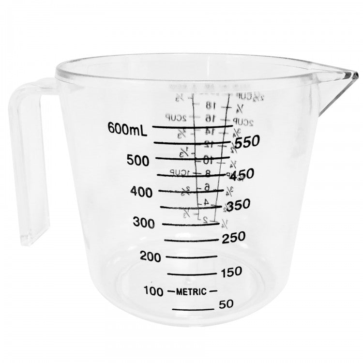 Taza medidora para microondas, jarra de café acrílica de 600 ml, taza para  espumar leche, jarra de leche, respuesta rápida
