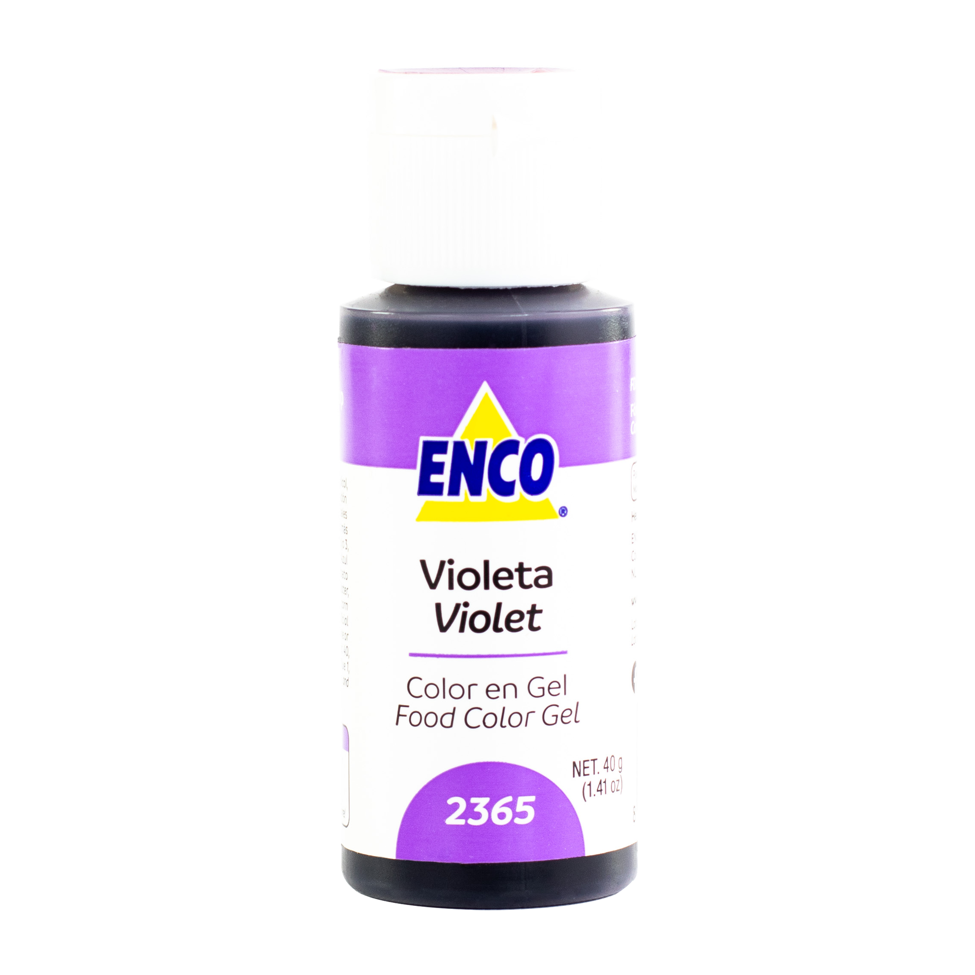 COLOR EN GEL VIOLETA 40 GR ENCO