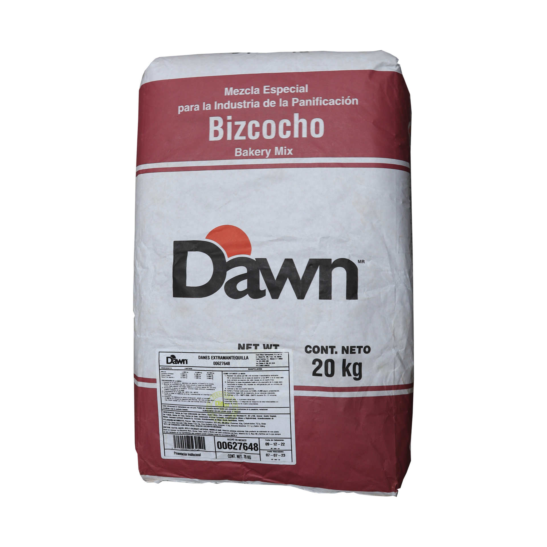 HARINA DANES EXTRA MANTEQUILLA BULTO 20 KG DAWN