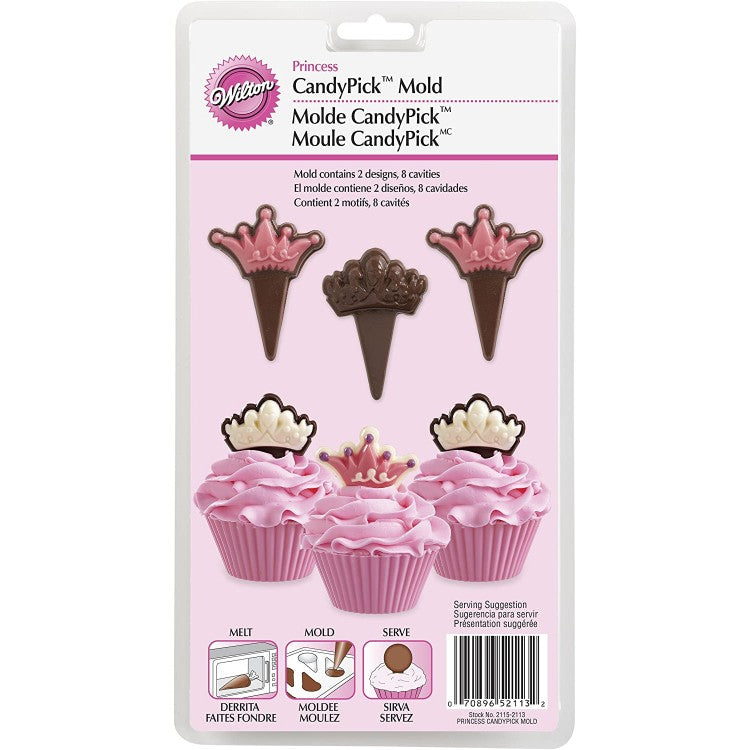 MOLDE PARA CHOCOLATE PRINCESAS WILTON