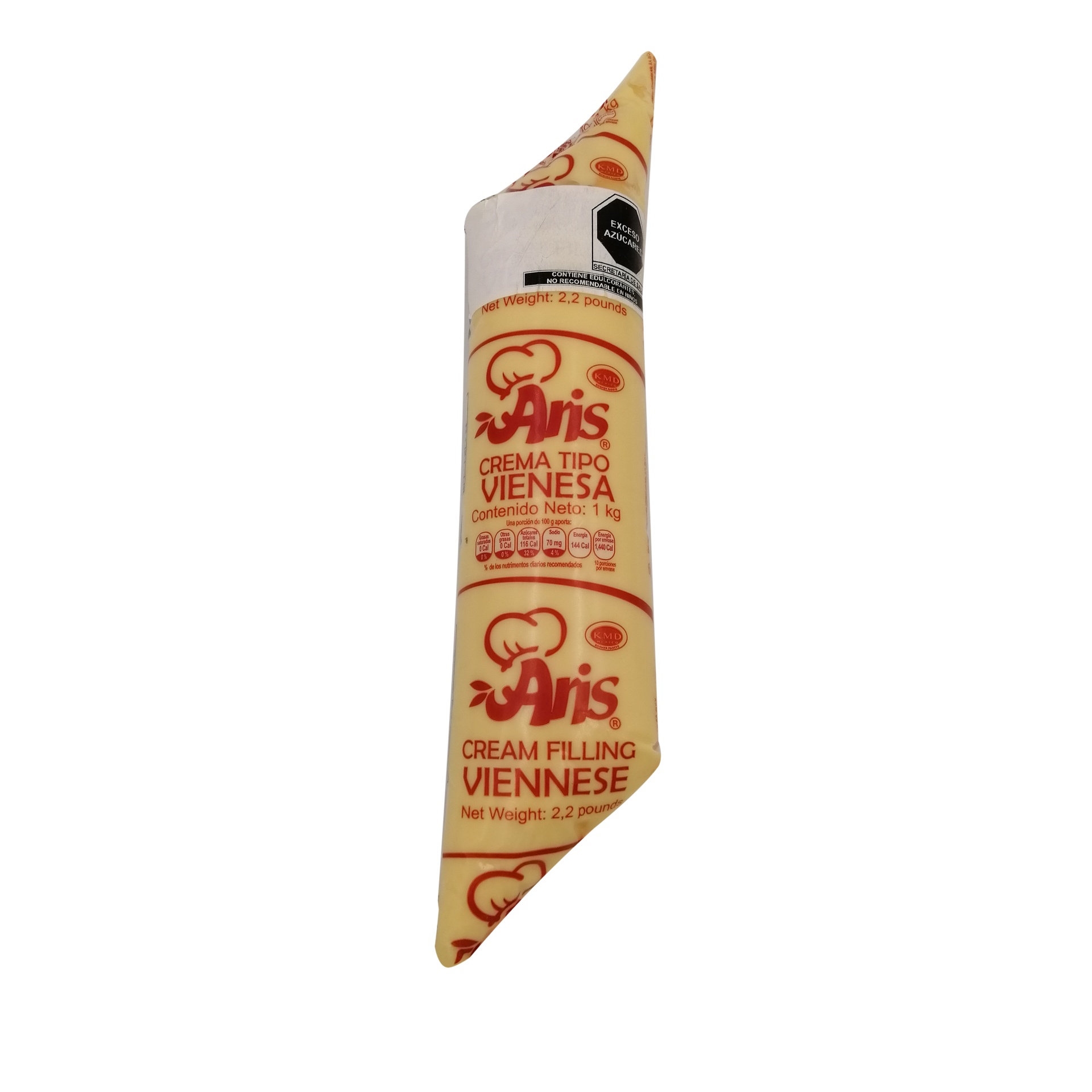 CREMA PASTELERA VIENESA MANGA 1 KG ARIS
