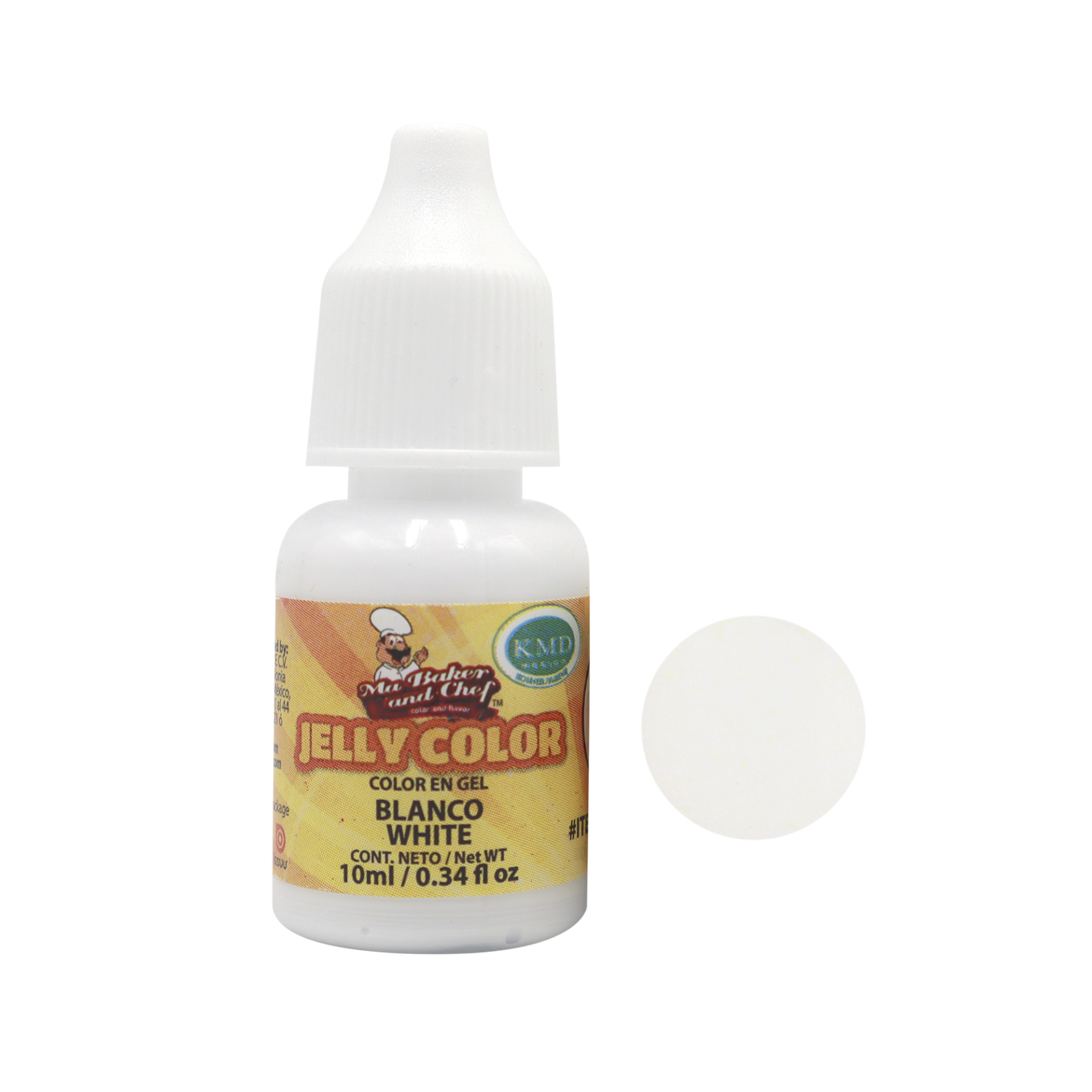 COLOR GEL BLANCO 10 ML MA BAKER