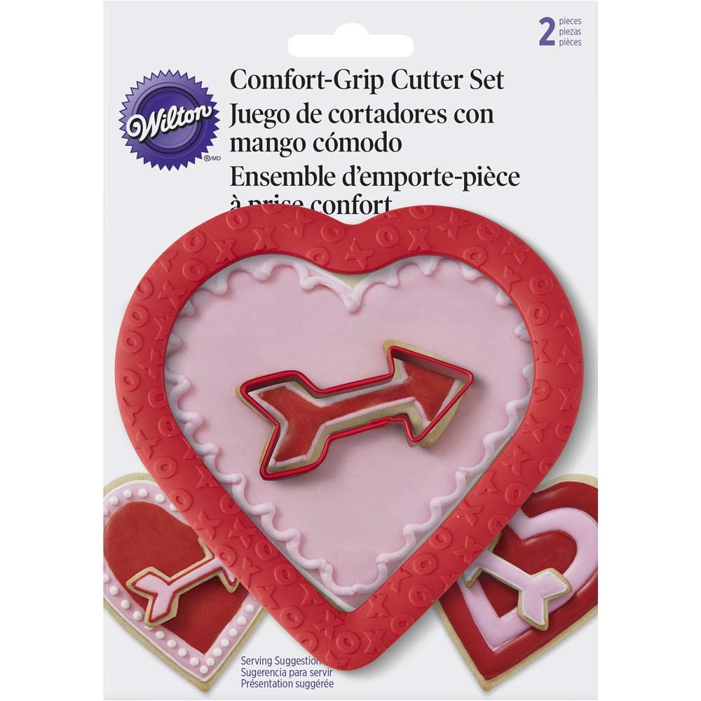 CORTADOR GALLETAS CORAZON Y FLECHA WILTON