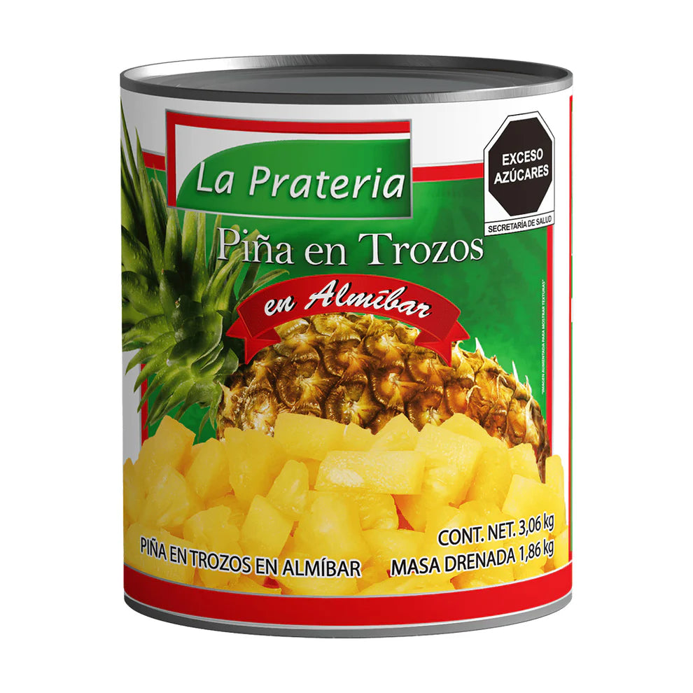 PIÑA EN TROZOS LATA 3 KG PRATERIA