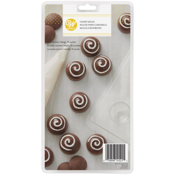 MOLDE PARA CHOCOLATE CARAMELO TRUFA WILTON