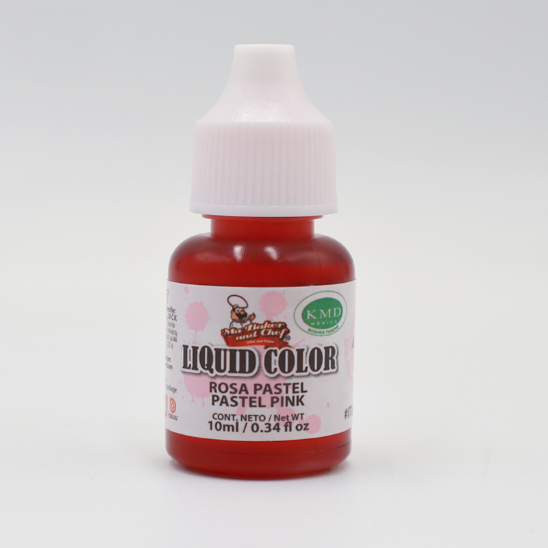 COLOR ROSA PASTEL LIQUIDO 10 ML MA BAKER