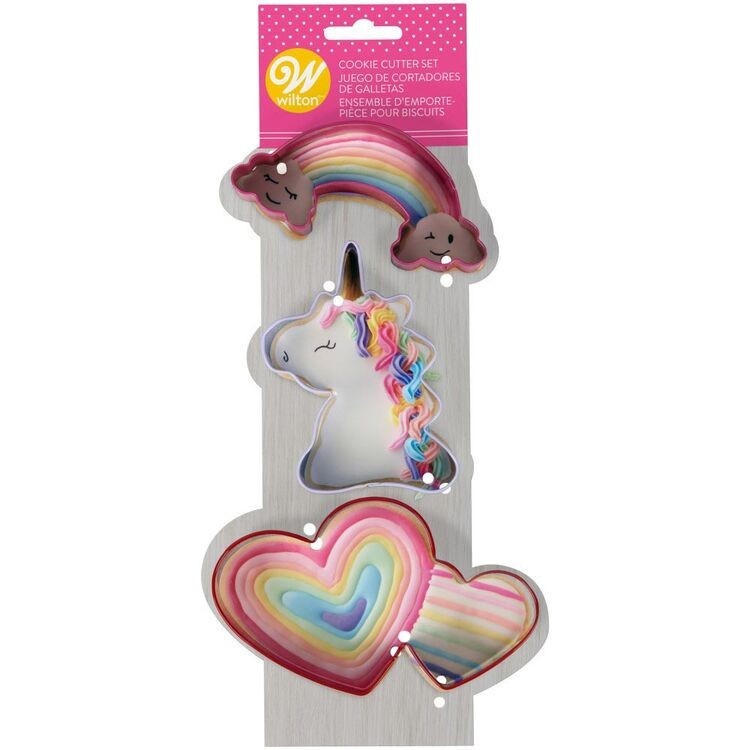 CORTADOR GALLETAS METALICO MAGICO UNICORNIO WILTON