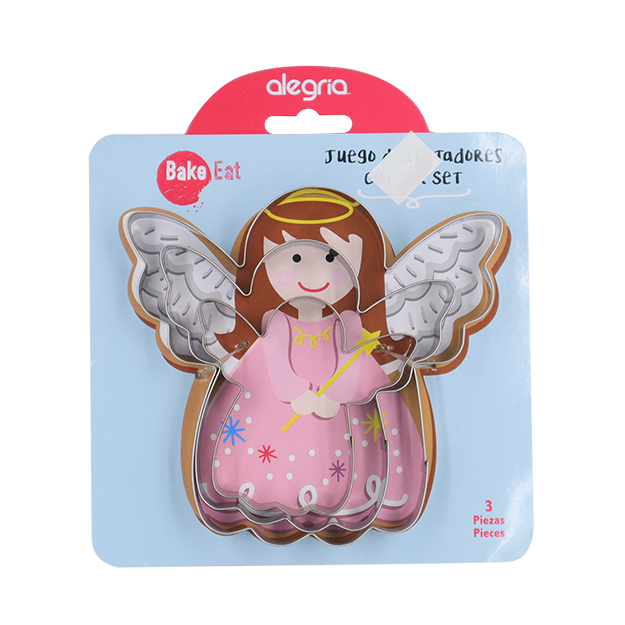 CORTADOR GALLETAS ACERO INOXIDABLE ANGEL ALEGRIA