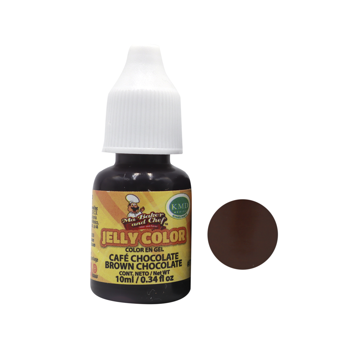 COLOR GEL CAFE CHOCOLATE 10 ML MA BAKER