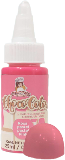 COLOR ROSA PASTEL LIPOSOLUBLE MATE 25 ML MA BAKER