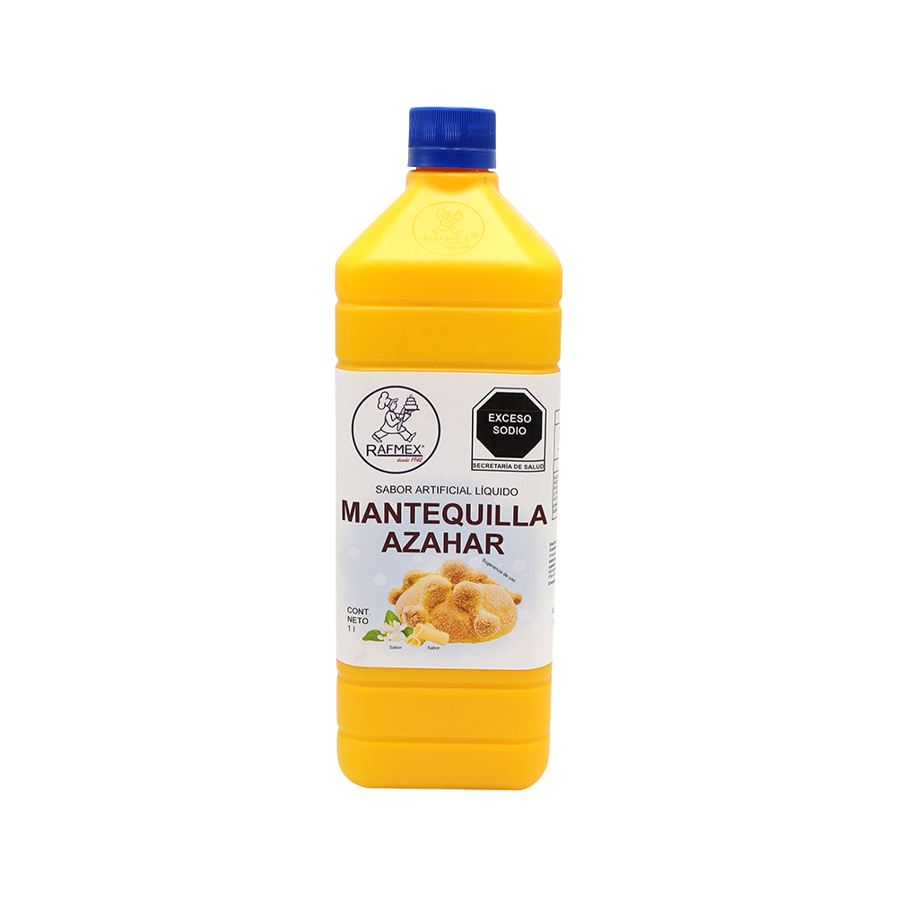 ESENCIA MANTEQUILLA HORNEABLE AZAHAR FRASCO 1 LT RAFMEX