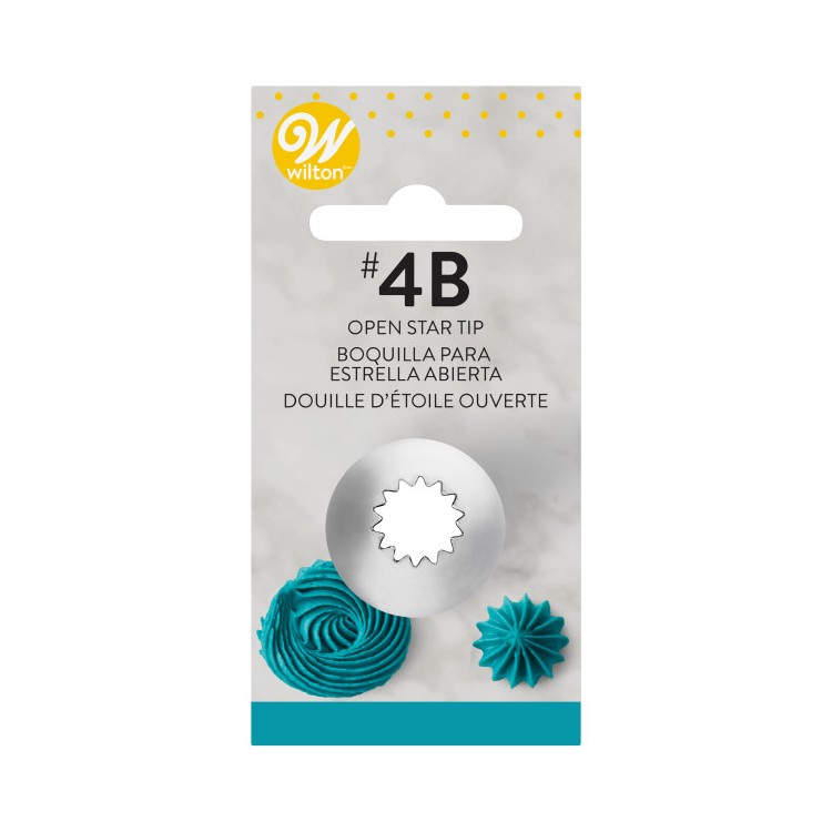 DUYA # 4B ACERO INOXIDABLE WILTON