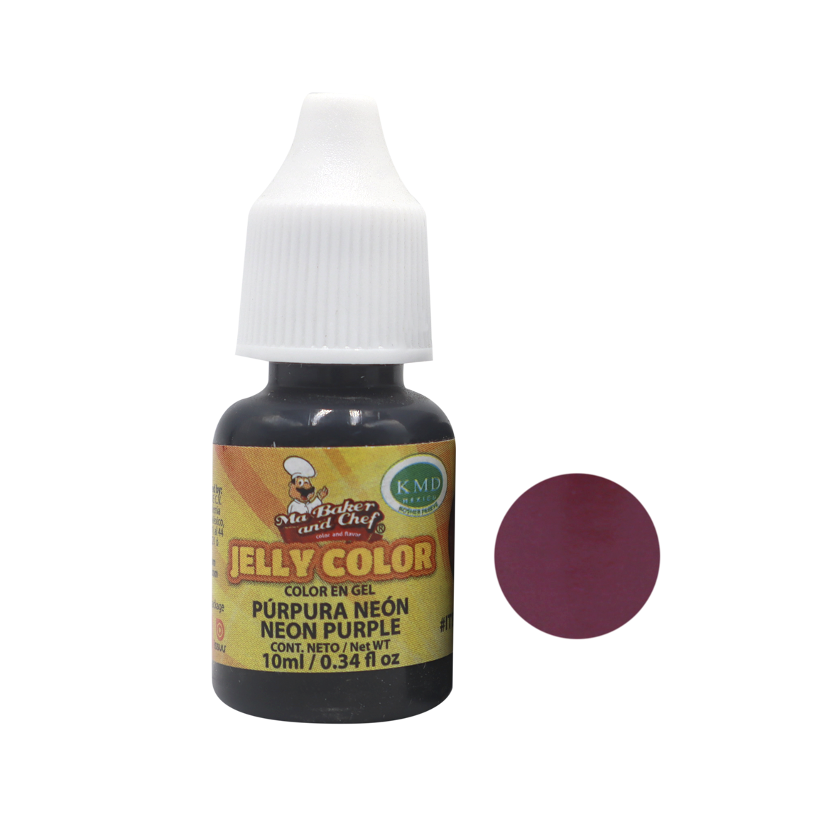 COLOR GEL PURPURA 10 ML MA BAKER