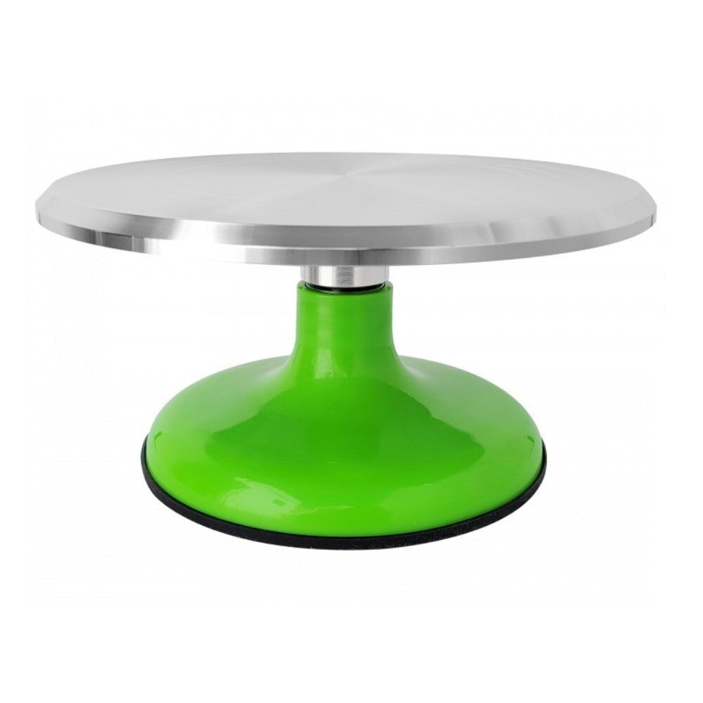 BASE GIRATORIA REFORZADA METAL 30 CM ATECO
