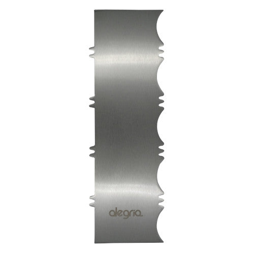 PEINE PARA DECORAR ONDAS ACERO INOXIDABLE 22X7 CM