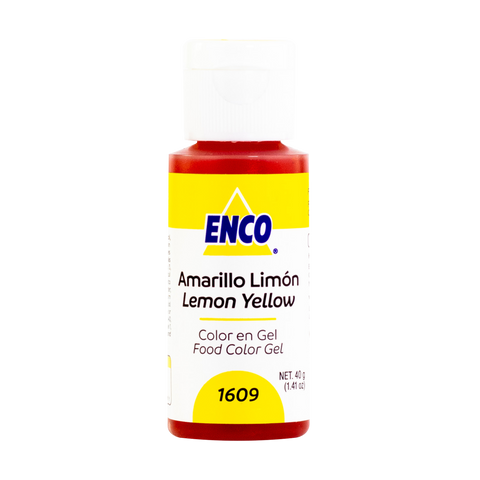 Color en Gel - Enco - 40g - Amarillo Limon