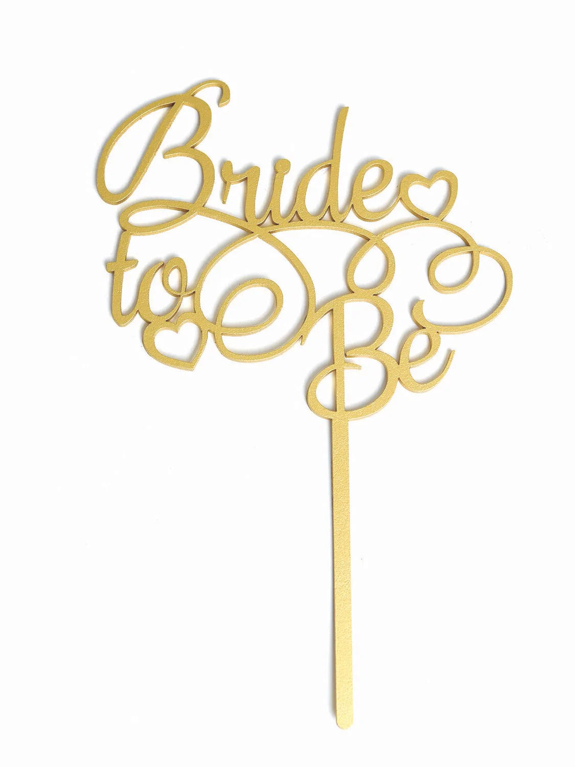 LETRERO GRANDE BRIDE TO BE ORO