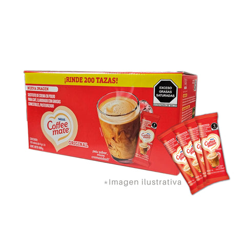 Coffe Mate - Caja con 200 sobres de 4 g