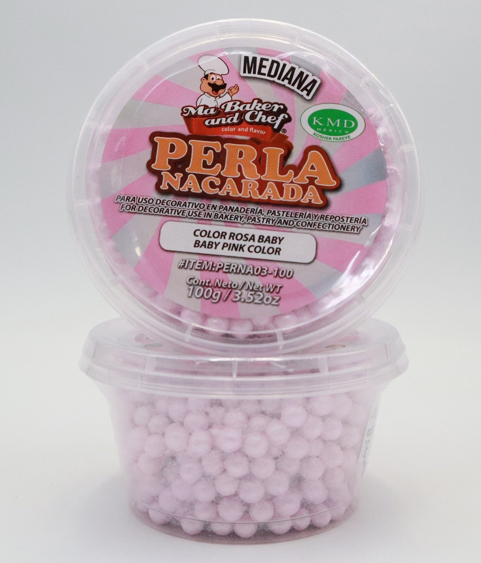 PERLA NACARADA MEDIANA ROSA BABY MA BAKER