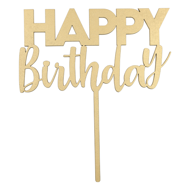 LETRERO HAPPY BIRTHDAY BAKE DARLING