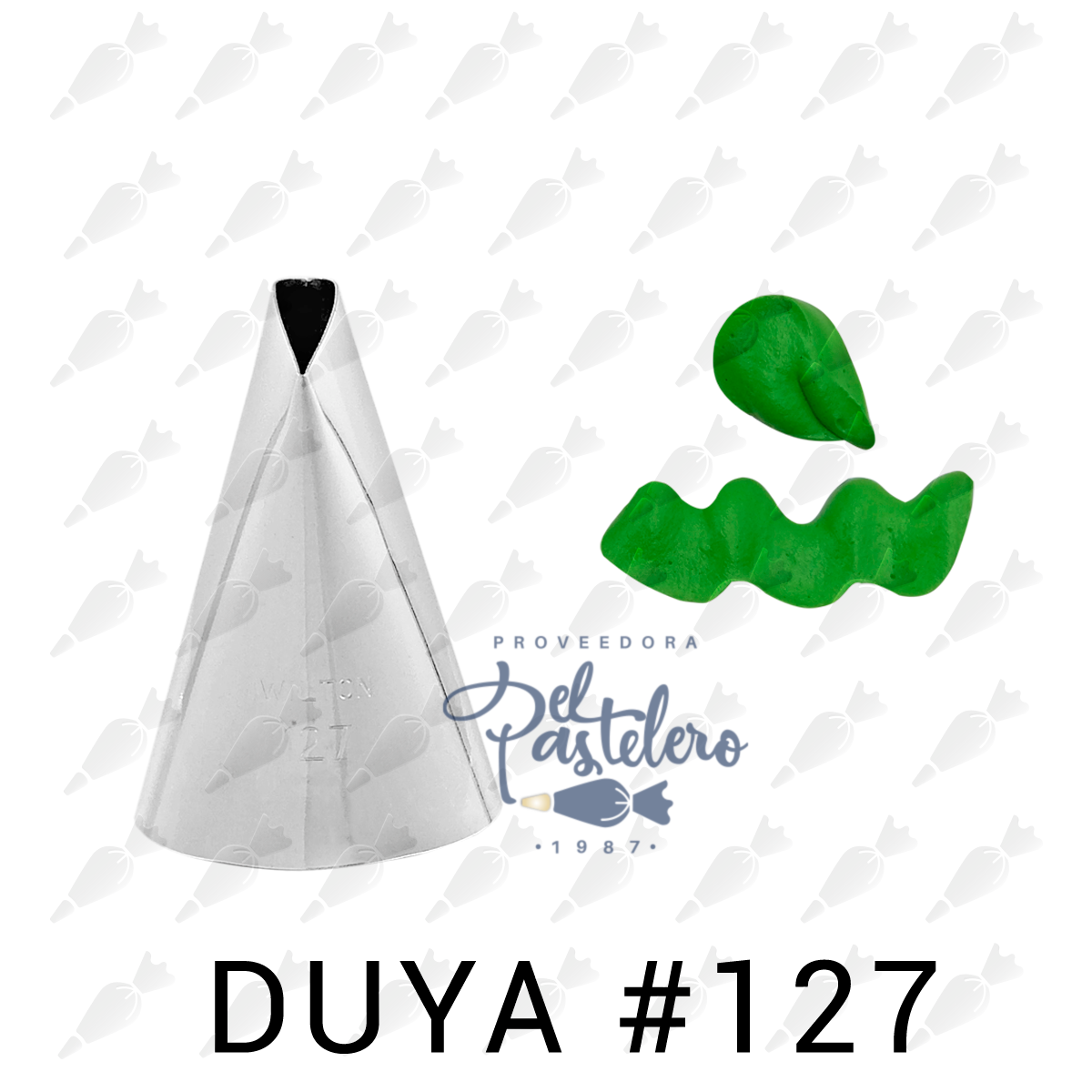 DUYA ACERO INOXIDABLE #127 WILTON 418-127