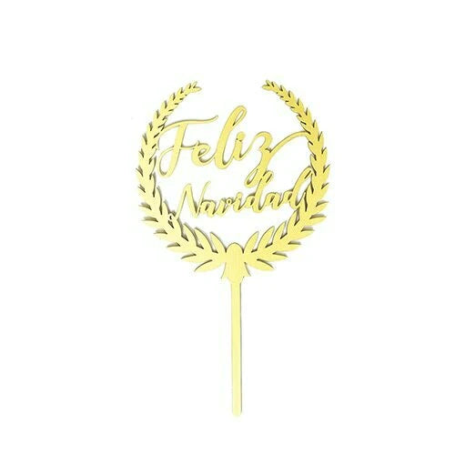 LETRERO FELIZ NAVIDAD GRANDE BAKE DARLING