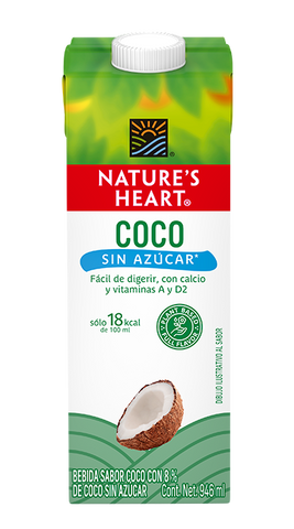 Bebida coco sin azúcar - 946 ml