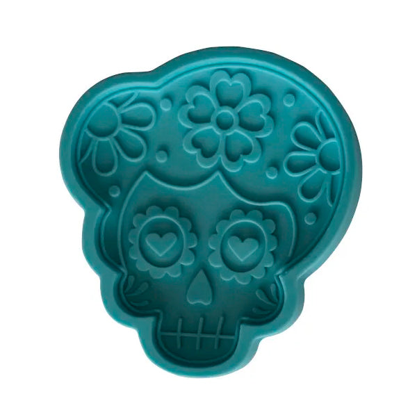 MOLDE SILICÓN CATRINA PEINADO FLORES ALEGRIA SIL001092