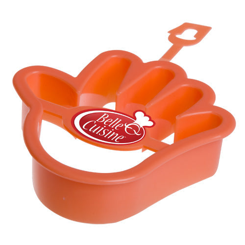 CORTADOR GALLETAS PLASTICO MANO 10CM ALEGRIA