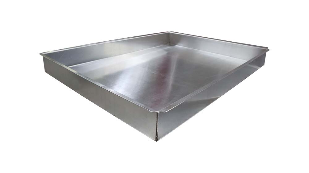 MOLDE RECTANGULAR 1 PLANCHA CAL 18 CM ALTO 6 CM ACSA ZC55