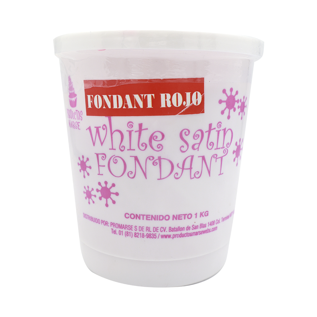 FONDANT ROJO 1 KG MARSE FR1001