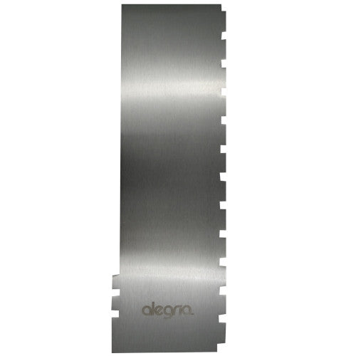 PEINE PARA DECORAR GRECAS LISO 22 X 7CM ALEGRIA TOL001063
