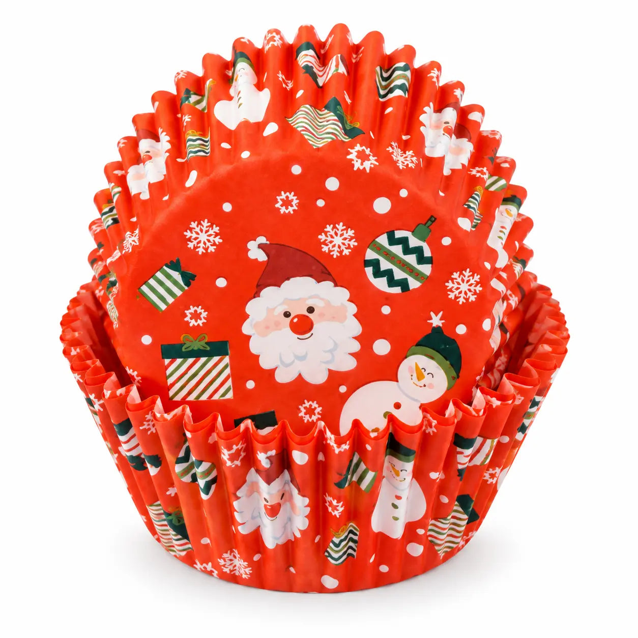 CAPACILLO ESTANDAR #72 MUÑECO NIEVE REGALOS 100 PZ LCS26-BCP000009