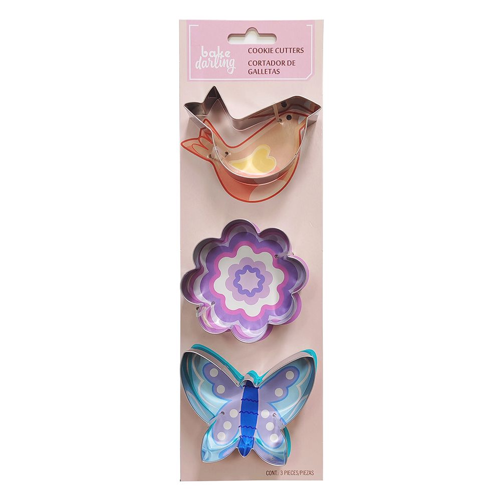 CORTADOR GALLETAS METALICO PRIMAVERA BAKE DARLING