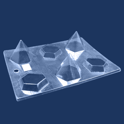 MOLDE PARA CHOCOLATE DIAMANTE PLASTICO WILTON