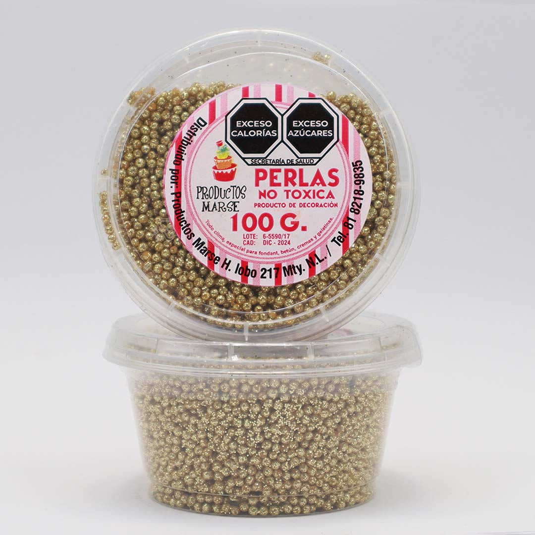 PERLA DIAMANTADA MINI ORO 100 GR MARSE PDOMI001