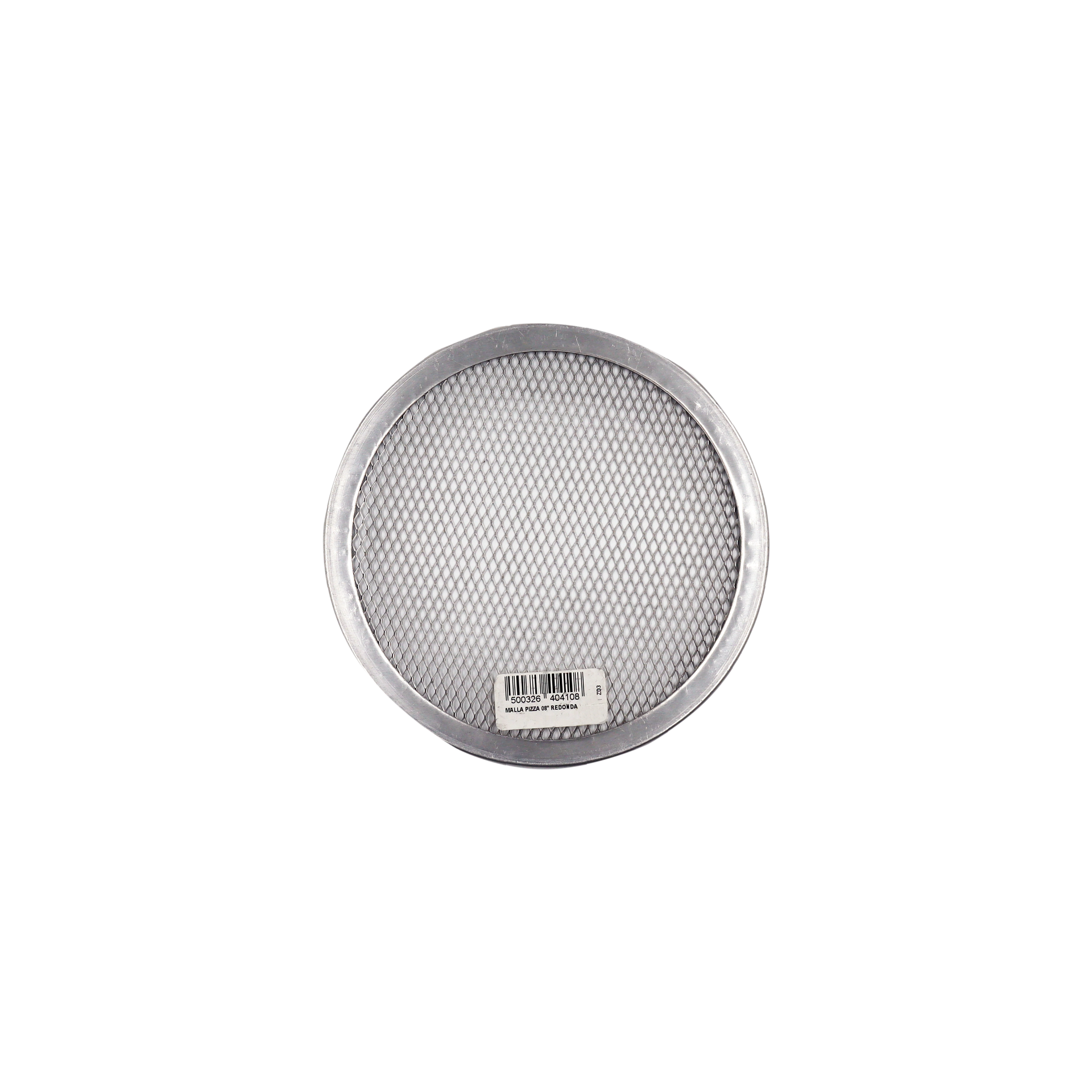 CHAROLA PIZZA MALLA ALUMINIO 20 CM ACSA ZD3