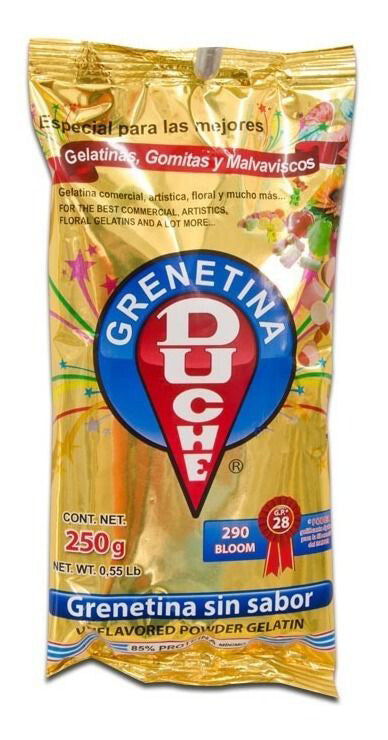 GRENETINA 290 BLOOM BOLSA 250 GR DUCHE
