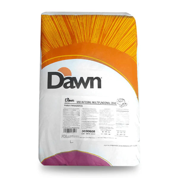 HARINA PREPARADA MULTIFUNCIONAL INTEGRAL BULTO 20 KG DAWN
