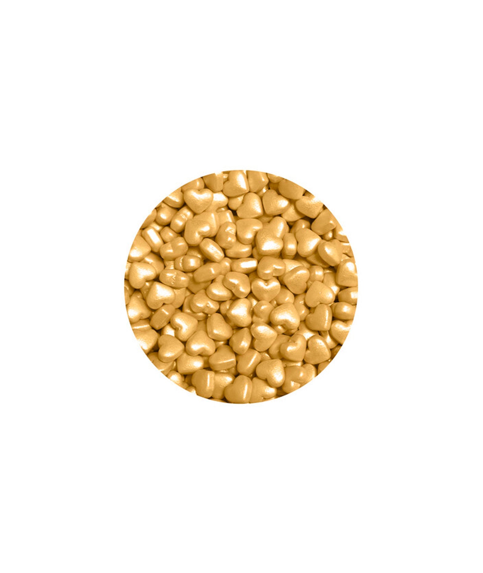 GRAGEA CORAZON ORO APERLADO