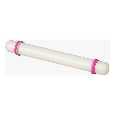 RODILLO FONDANT BLANCO 22.8 CM ANILLOS BAKE DARLING