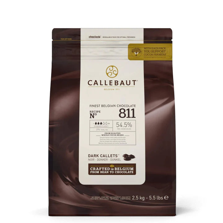 CALLETS CHOCOLATE SEMIAMARGO BOLSA 2.5 KG BARRY CALLEBAUT