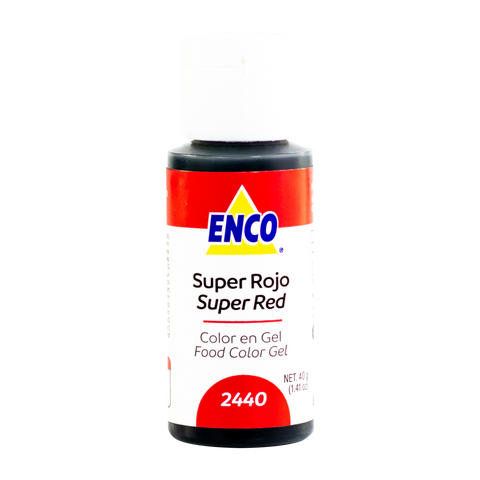 Color en Gel - Enco - 40g - Super Rojo