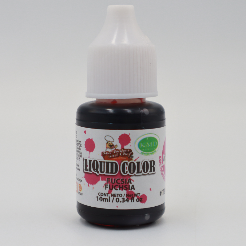 COLOR FIUCHA LIQUIDO 10 ML MA BAKER