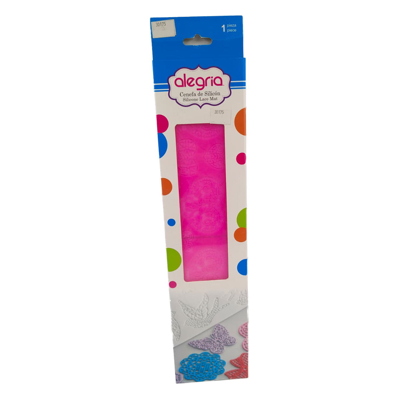 CENEFA SILICÓN CORAZÓNES SUGAR LACE ALEGRIA