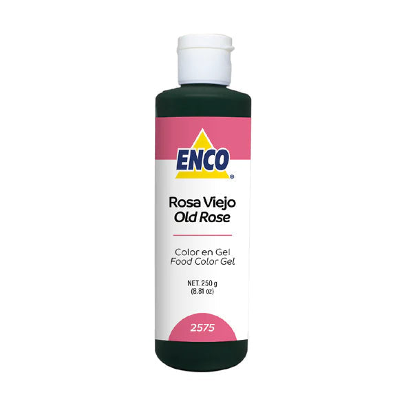 COLOR EN GEL ROSA VIEJO 250 GR ENCO