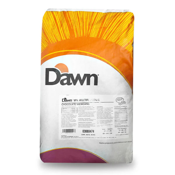 HARINA PREPARADA MULTIFUNCIONAL CHOCOLATE BULTO 20 KG DAWN