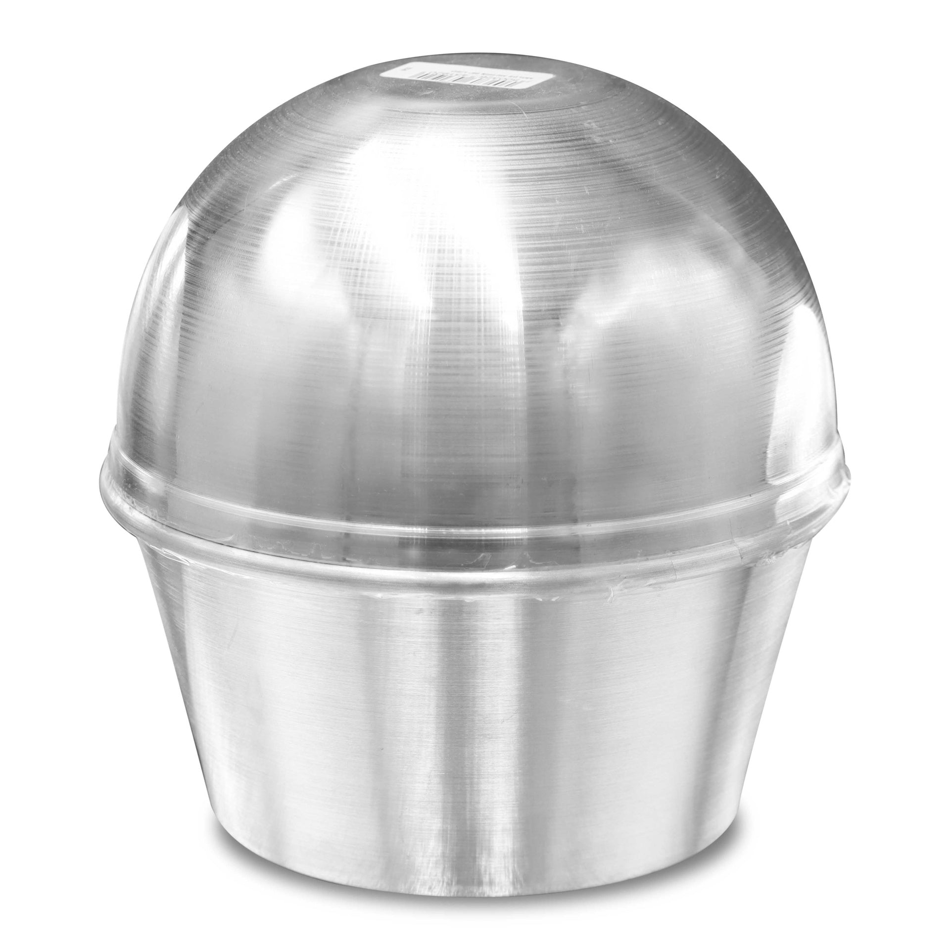 MOLDE MUFFIN GIGANTE ALUMINIO LISTO ALTO 25X22CM CAL 18 ACSA