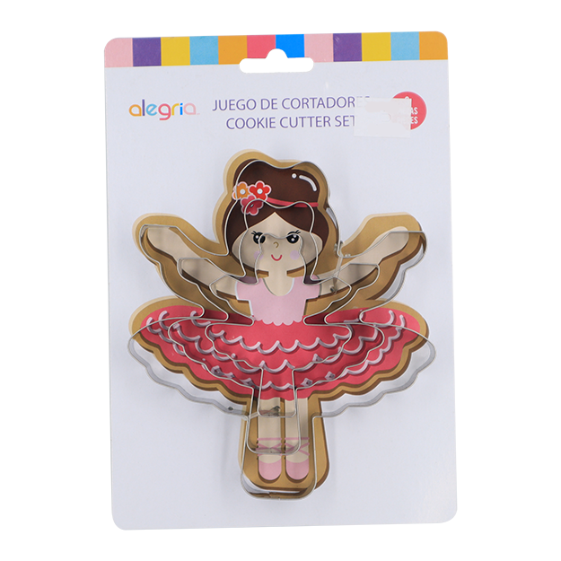 CORTADOR GALLETAS ACERO INOXIDABLE BAILARINAS